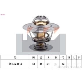 KW 580 223S Thermostat SEAT Ibiza 4 Sportcoupe (6J1, 6P5) 1.4 75 PS Diesel