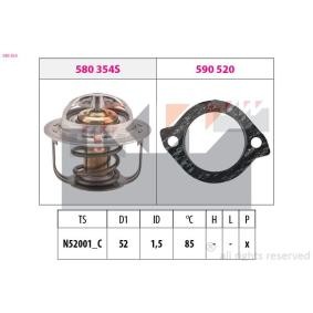 KW 580 354 Termostat MAZDA FAMILIA 5 (BG8) 1.8 114 hk Bensinmotor