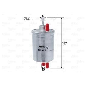 Osta Polttoainesuodatin VALEO:llä 587029 edullisesti hintaan 95,39&nbsp;&euro;
