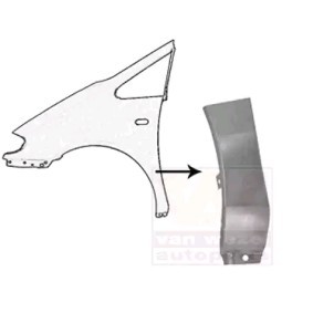 VAN WEZEL 5878155 Skærm SEAT