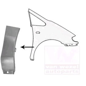 VAN WEZEL 5878156 Skærm SEAT