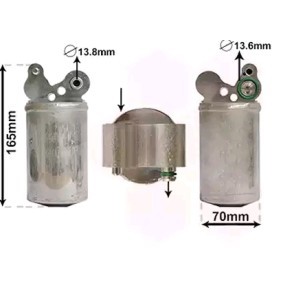 VAN WEZEL 5900D185 Klimatrockner VOLVO XC60 (156) 3.0 286 PS Otto