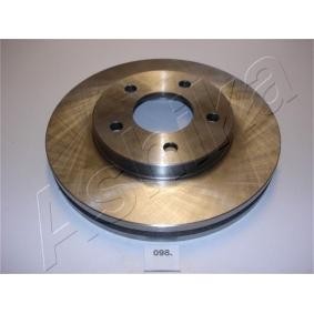 Achetez des Disque de frein ASHIKA 60-00-098 à prix pour 65,94&nbsp;&euro;