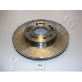 Achetez des Disque de frein ASHIKA 60-02-283 à prix pour 59,21&nbsp;&euro;