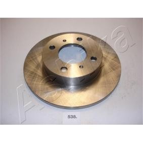 Achetez des Disque de frein ASHIKA 60-05-538 à prix pour 29,06&nbsp;&euro;