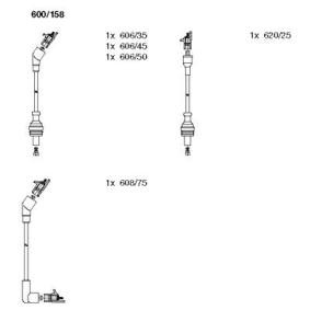 Zündkabel des Herstellers BREMI - Originalware Artikelnummer: 600/158