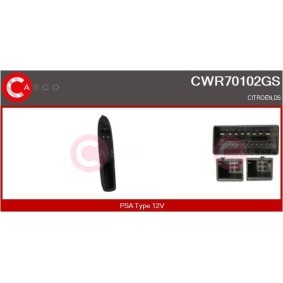 CASCO CWR70102GS Elhiss strömställare DS