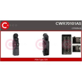 CASCO CWR70101AS Elhiss strömställare DS