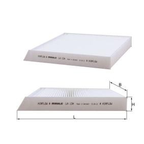 Compre Filtro, ar do habitáculo da MAHLE LA 134 a um preço baixo por 13,89&nbsp;&euro;