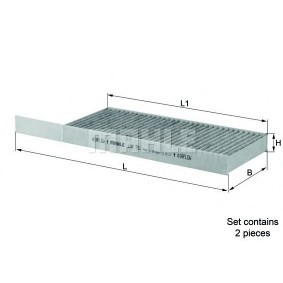 Compre Filtro, ar do habitáculo da MAHLE LAK 751/S a um preço baixo por 18,34&nbsp;&euro;