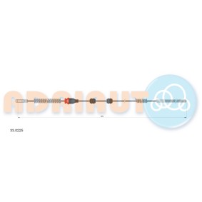 Comprar Cable de freno de mano de ADRIAUTO 33.0225 a bajo precio de 6,90&nbsp;&euro;