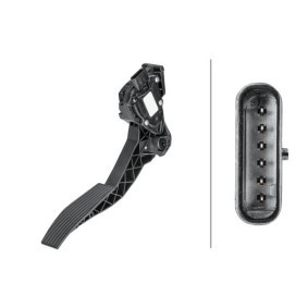 CHEVROLET Kaasupolkimen asentotunnistin HELLA 6PV 358 156-171