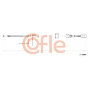Comprar Cable de freno de mano de COFLE 92.10.9886 a bajo precio de 13,49&nbsp;&euro;