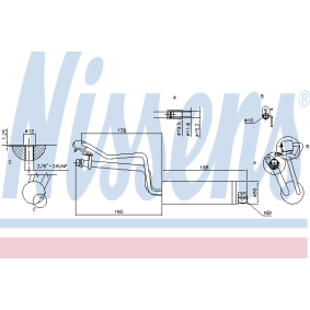 Wärmetauscher von NISSENS 73393