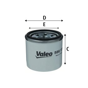 Ölfilter 586170 von VALEO günstig für 6,65&nbsp;&euro; online kaufen