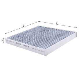 Comprar Filtro de habitáculo de KNECHT LAK 636 a bajo precio de 35,66&nbsp;&euro;