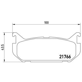 Bremsbeläge 363700424036 von MAGNETI MARELLI günstig für 47,62&nbsp;&euro; online kaufen