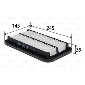 Luftfilter für NISSAN von VALEO