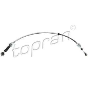 TOPRAN 503 167 Seilzug, Schaltgetriebe MINI