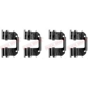 QUICK BRAKE 109-1285 Monteringssats, bromsbelägg DAEWOO