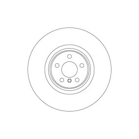 Bremsscheibe DF6979S für MINI