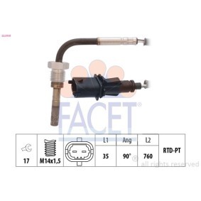 Acquista Kit cavi candele da FACET 4.9121 a buon mercato per soli 27,05&nbsp;&euro;