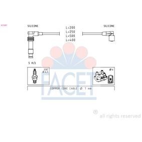Acquista Kit cavi candele da FACET 4.7247 a buon mercato per soli 158,34&nbsp;&euro;