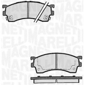 Bremsbeläge 363916060296 von MAGNETI MARELLI günstig für 43,14&nbsp;&euro; online kaufen