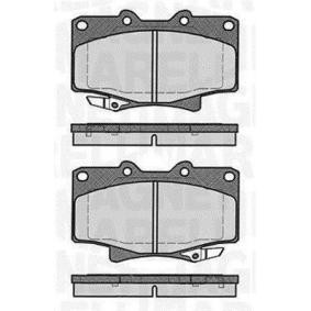 Bremsbeläge 363916060635 von MAGNETI MARELLI günstig für 44,36&nbsp;&euro; online kaufen