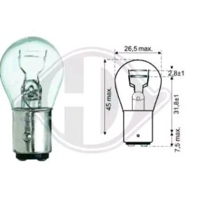 Compre Lâmpada, luz de stop / traseira da DIEDERICHS LID10050 a um preço baixo por 1,46&nbsp;&euro;