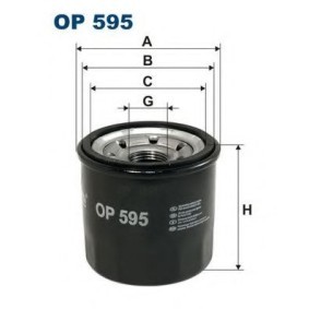 SAKURA S1703660 Oljefilter KIA Picanto (SA) 1.0 61 hk Bensinmotor