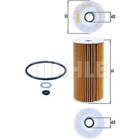 MAGNETI MARELLI 154703776300 Oljefilter KIA Picanto (SA) 1.1 75 hk Diesel
