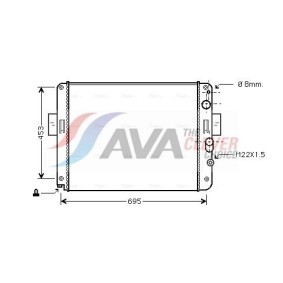 Achetez des Moteur électrique, pulseur d'air d'habitacle AVA COOLING SYSTEMS HY8416 à prix pour 241,36&nbsp;&euro;