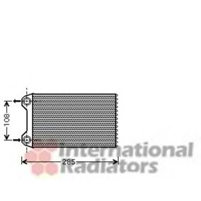 Wärmetauscher von VAN WEZEL 03006254