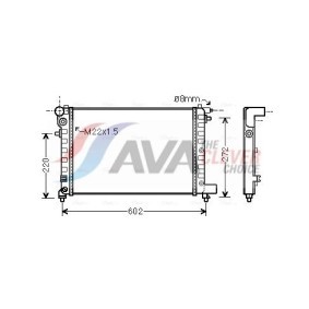 Achetez des Moteur électrique, pulseur d'air d'habitacle AVA COOLING SYSTEMS CN8331 à prix pour 267,17&nbsp;&euro;
