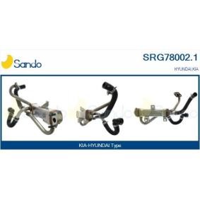 AGR-Kühler des Herstellers SANDO - Originalware Artikelnummer: SRG78002.1