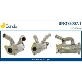 AGR-Kühler des Herstellers SANDO - Originalware Artikelnummer: SRG78007.1