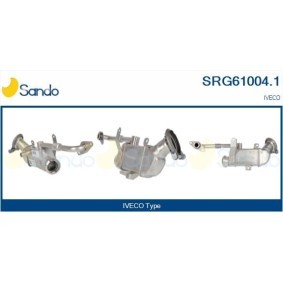 AGR-Kühler des Herstellers SANDO - Originalware Artikelnummer: SRG61004.1