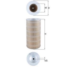 Comprar Filtro de aire de MAHLE LX 882 a bajo precio de 23,72&nbsp;&euro;