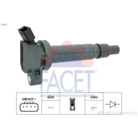 FACET HT.0551 Kit réparation distributeur d'allumage SKODA