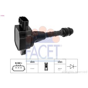Reparatursatz, Zündverteiler HT.0844 RENAULT MEGANE von FACET