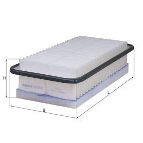 Comprar Filtro de aire de MAHLE LX 3187 a bajo precio de 12,04&nbsp;&euro;