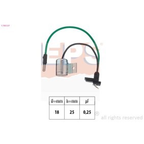 Comprar Condensador, sistema de encendido de EPS 1.115.039 a bajo precio de 16,50&nbsp;&euro;
