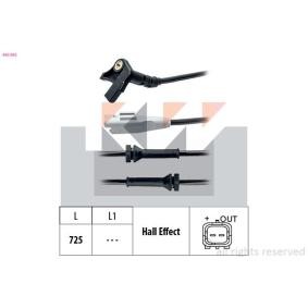 Achetez des Capteur ABS KW 460 092 à prix pour 98,37&nbsp;&euro;