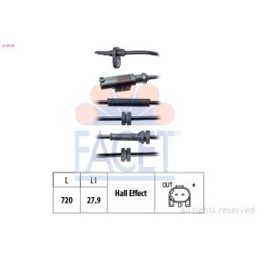Acquista Sensore ABS da FACET 21.0073 a buon mercato per soli 34,65&nbsp;&euro;