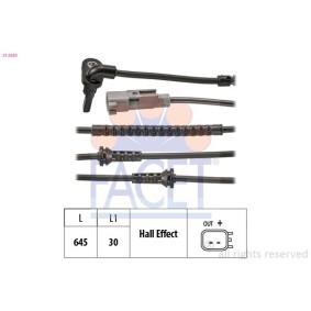 Acquista Sensore ABS da FACET 21.0263 a buon mercato per soli 38,31&nbsp;&euro;