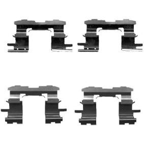 HELLA 8DZ 355 203-101 Monteringssæt til bremseklodser ASTON MARTIN