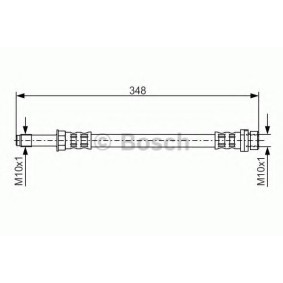 Köp Bromsslang av BOSCH 1 987 476 622 till det låga priset 153,84&nbsp;kr