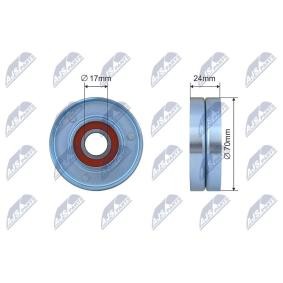 NTY RNK-LR-011 Polea tensora, correa trapezoidal LAND ROVER