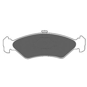 Achetez des Plaquettes de frein MAPCO 6188 à prix pour 18,18&nbsp;&euro;